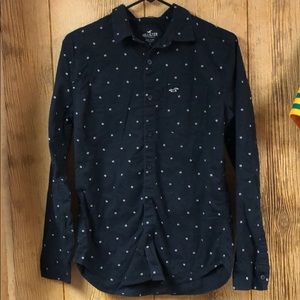 hollister casual dress shirt